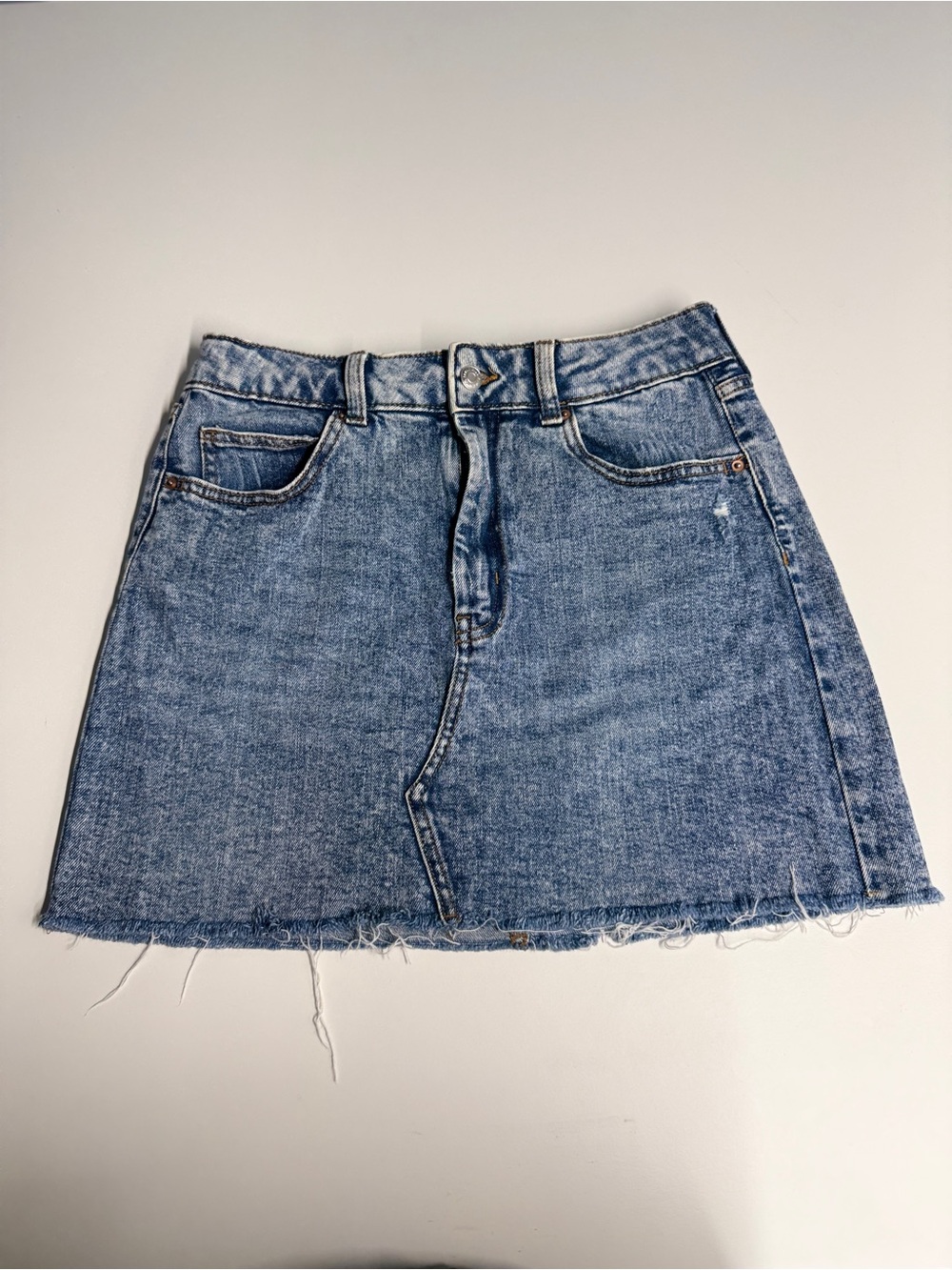 wild fable Light Blue Denim Mini Skirt